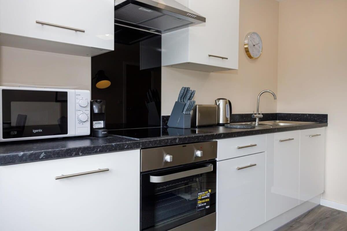 Modern And Stylish 1 Bed Apartment Manchester Exterior foto