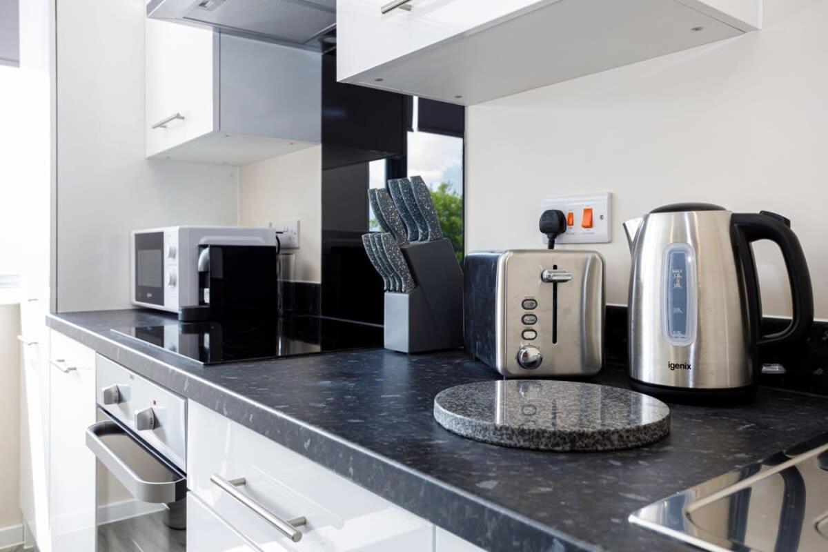 Modern And Stylish 1 Bed Apartment Manchester Exterior foto